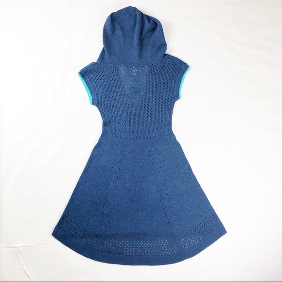PROJECT E VINTAGE Boho Knit Dress with Hood - Picture 3 of 6